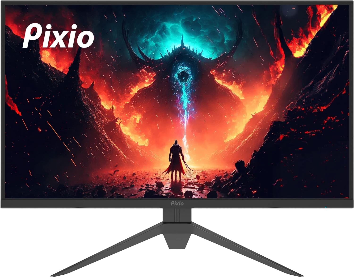 Pixio PX273 Prime 27 inch Fast Rapid Nano IPS Display 1ms GTG Response Time FHD 1920 x 1080 Resolution Adaptive Sync Gaming Monitor
